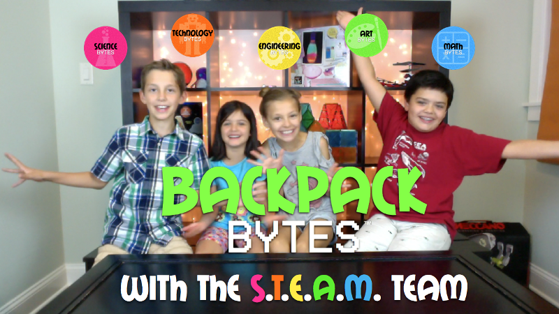Welcome to Backpack Bytes: Meet the STEAM team | STEM Videos for Kids 