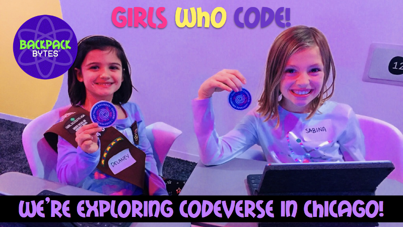 Girls Who Code - Codverse - STEM Camps and Classes | Backpack Bytes 