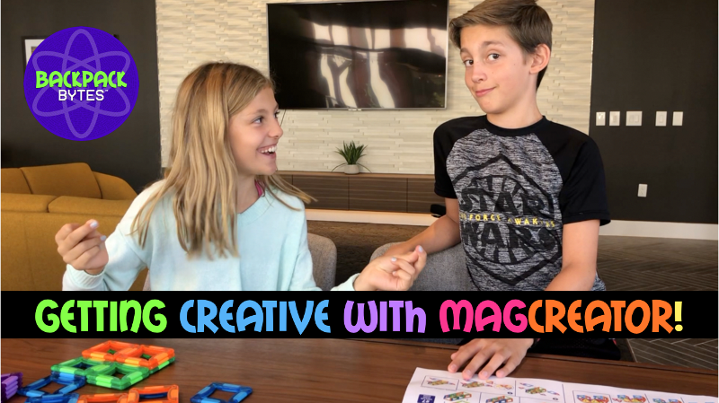 MagCreators - Make Something Cool - Fun STEM videos for Kids | Backpack Bytes 