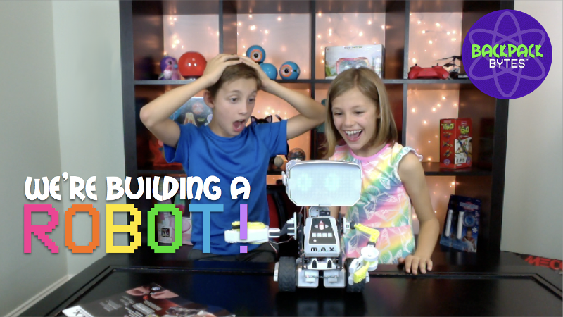 Mecanno MAX Robot STEM Toy Review | Backpack Bytes 