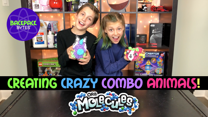 Orb Molecules Toy Review - STEM videos for Kids | Backpack Bytes 