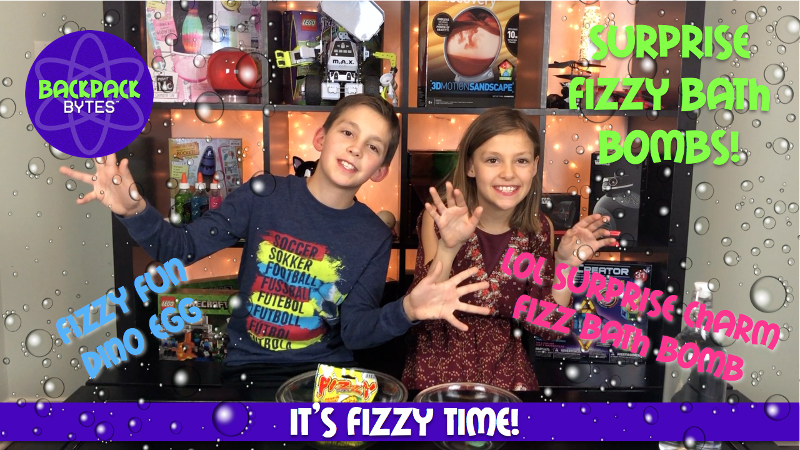 Science Fun: Fizzy Bombs - STEM Videos for Kids with the Backpack Bytes